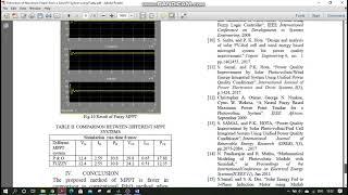 Extraction of Maximum Power from a Solar PV System using Fuzzy Controller Based MPPT Technique