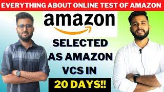 Amazon VCS Interview Questions | Versant Test Amazon | Amazon Recruitment Process 2021