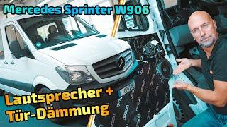 Mercedes Sprinter W906 | Crafter 1 | Neue Lautsprecher einbauen | ARS24