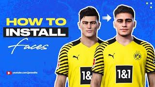 HOW TO INSTALL PES 2021 - 2020 FACES (SIDER / CPK) [PC]