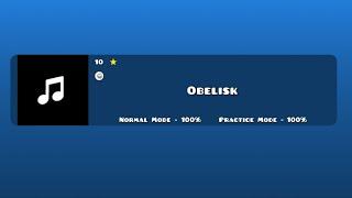 Geometry Dash Layout - Obelisk Level 156