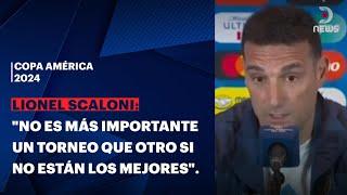 Copa América 2024: Habla Lionel Scaloni, DT de Argentina - DNews