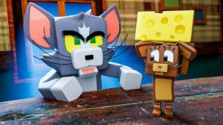 TOM E JERRY NO MINECRAFT !! ( GATO E RATO )