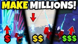 The BEST Way To BECOME A MILLIONAIRE In FISCH Roblox!