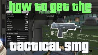 How to get the Tactical SMG in GTA Online