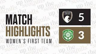 WOMEN EXTENDED HIGHLIGHTS | WsM AFC 5 - 3 Yeovil Town | SW Regiona Women's FL Div 1 South | 9.3.25