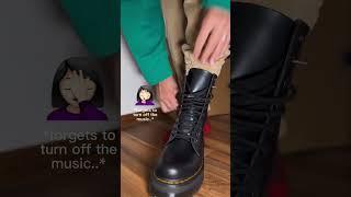 Unboxing & Fitting of the Dr. Martens Jadon Hi Boots #shorts