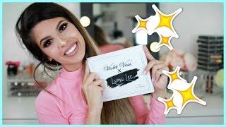 MY EYESHADOW PALETTE!! VIOLETVOSS X LAURA LEE