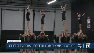 ‘A huge steppingstone’: Local athletes excited for cheerleading to become Olympic sport