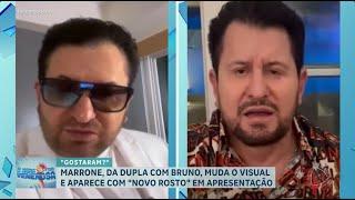 A HORA DA VENENOSA 10.01: Marrone da dupla com Bruno, faz nova harmonização facial