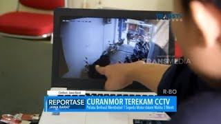 Terekam CCTV, Pencuri Sepeda Motor Diringkus Polisi