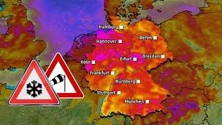 110 km/h, Sturm und Schnee: Jet katapultiert Orkan Oleg nach Deutschland