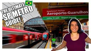 São Paulo Metro 101: watch this if using public transport in SP!