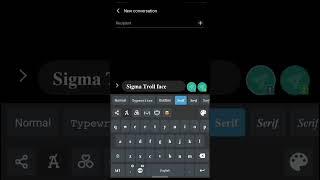 Sigma Troll Face on keyboard #shorts #sigma #viral #keyboard #facts