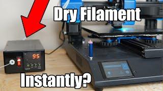 Inline 3D Printing Filament Dryer | Does It Work?