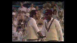 ENGLAND v WEST INDIES 4th TEST MATCH DAY 1 OLD TRAFFORD JULY 26 1984 GORDON GREENIDGE JEFF DUJON