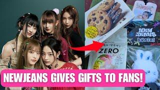 NewJeans Special Gifts For Bunnies At K-WAVE Concert!