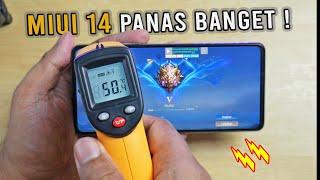 Test Mobile Legends Xiaomi 11T New Update MIUI 14 | Takut Overheat Panas ?