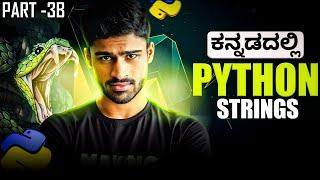 Python in Kannada - String Data Type | Access and Manipulation | Full Course for Beginners - # 3b