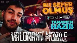 VALORANT MOBILE BU SEFER OLMUŞ!! TAMAMEN BİTMİŞ ve HAZIR DURUMDA!! [Valorant Mobile]