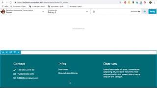 Beaver Builder Tutorial - Footer bearbeiten