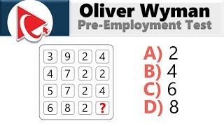 How to Pass Oliver Wyman Pre-Employment Assessment Test