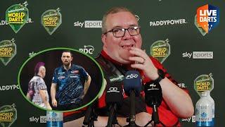 Stephen Bunting REVEALS MESSAGE from Luke Humphries following World Championship exit