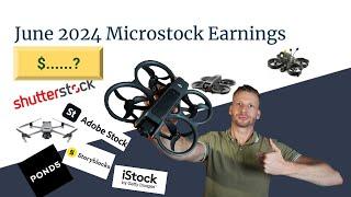 My June 2024 Microstock Earnings | $...