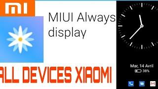 MIUI 11 : How to Enable Always on display (AOD) | Any Xiaomi devices