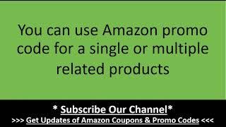 Amazon Promo Codes November 2021