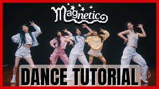 ILLIT - 'Magnetic' Dance Practice Mirrored Tutorial (SLOWED)