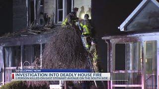 One dead in south Columbus house fire