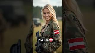 Countries as women of war Ep. 30 #military #warriorwoman #army #ai #beautyfulwomenaiart #capcut