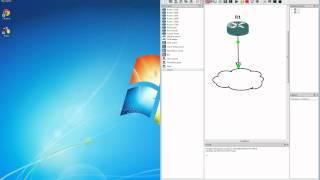 GNS3 Tutorial - Connecting GNS3 Routers to the Internet in Windows 7