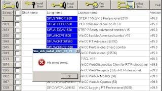 SIEMENS EKB ERROR (Access Denied)