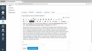 Assignment Submissions   Canvas Tutorial Video Series