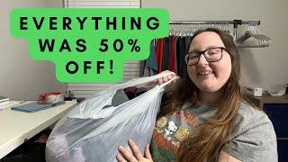 I Shopped a 50% Off Sale! Brands to Pick Up To Resell on Poshmark Ebay & Mercari for Profit