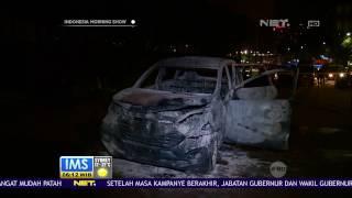 Mobil Terbakar di Cawang, Petugas Turunkan TIm Gegana