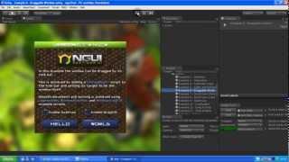 NGUI + Unity3d Урок 1 - Введение