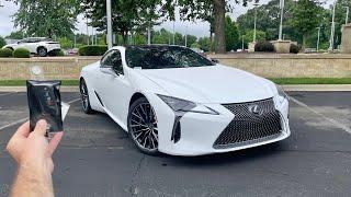 2024 Lexus LC500: Start Up, Test Drive, Walkaround, POV and Review
