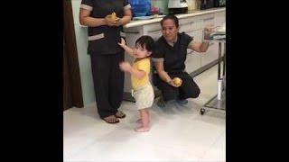 Baby SCARLET SNOW BELO Distributing the Fruits Dra. Vicki Belo and Hayden's Daughter