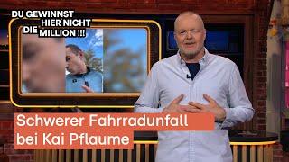 Schreckmoment: Kai Pflaume stürzt gefährlich | Du gewinnst hier nicht die Million bei Stefan Raab