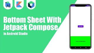 Bottom Sheet With Jetpack Compose in Android Studio | Kotlin | Jetpack Compose | Android Tutorials