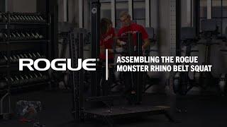 How to Assemble The Rogue Monster Rhino Belt Squat - Stand Alone