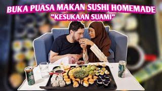 SUSHI HOMEMADE  FOR IFTAR WITH MY HUSBAND (Hmmm Yummy)