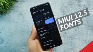 Top 3 New Miui 12.5 Fonts For March 2022 | Best Miui Fonts For Redmi,Poco & Xiaomi Device