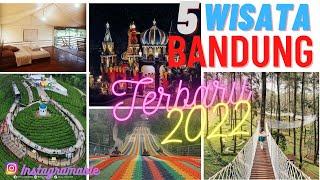 TOP 5 WISATA BANDUNG POPULER TAHUN 2022 | wisata paling instagramable dan hits 2022