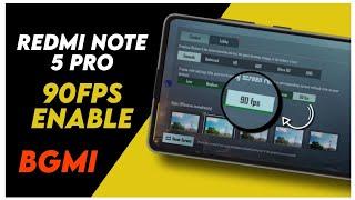 Redmi Note 5 Pro Enable 90FPS in BGMI | Best Magisk Module