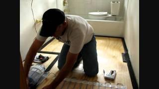 Using Edge Strip Kits to Install Laticrete Floor Warming System