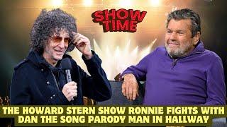The Howard Stern Show Ronnie Fights with Dan The Song Parody Man in Hallway